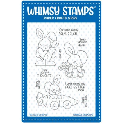 Whimsy Stamps Stempel - Hoppy Thoughts